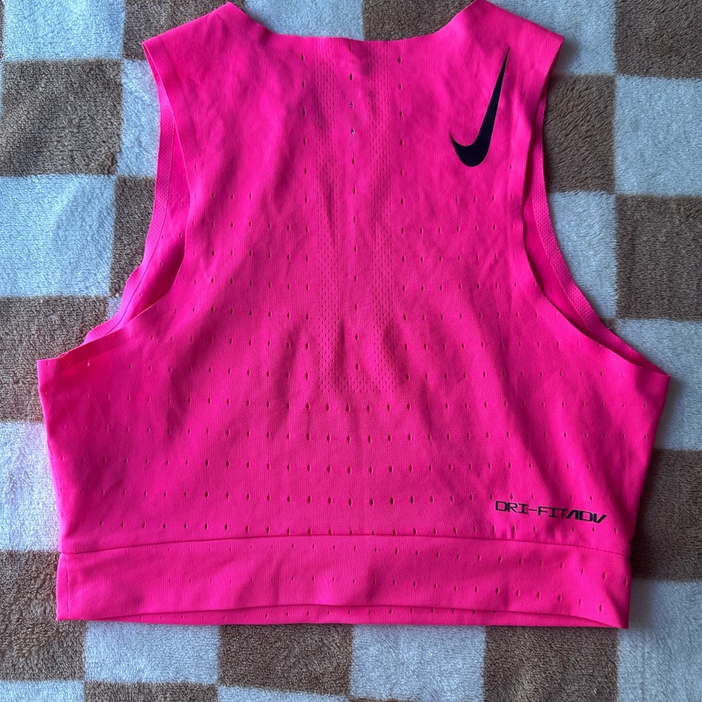 Nike Pink Dri-FIT crop top